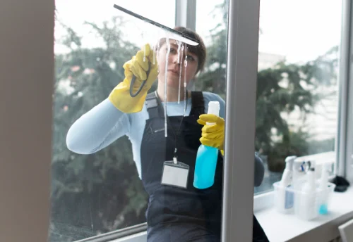 Nettoyage de vitres intérieures et extérieures à Lapleau
